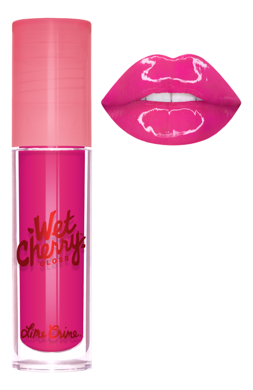 

Блеск для губ Wet Cherry Lip Gloss 2,96мл: Sour Cherry, Блеск для губ Wet Cherry Lip Gloss 2,96мл