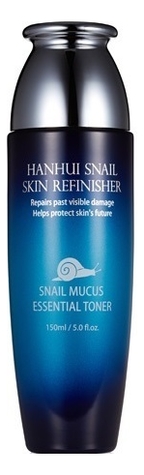 

Тонер для лица антивозрастной с муцином улитки Hanhui Snail Skin Refinisher Essential Toner 150мл