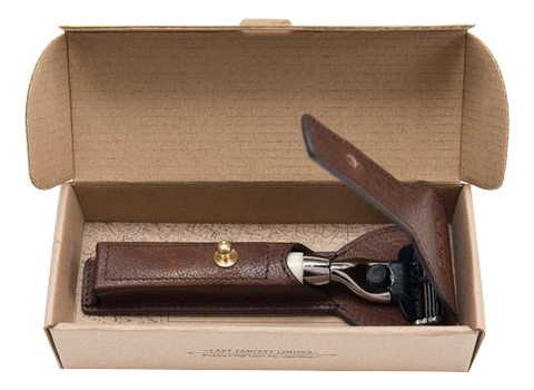 

Станок для бритья Mach3 Finest Hand Crafted Safety Razor: Набор (станок для бритья Mach3 + чехол), Станок для бритья Mach3 Finest Hand Crafted Safety Razor