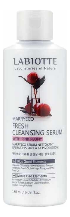 

Сыворотка для лица очищающая Marryeco Fresh Cleansing Serum Pink Peony 180мл