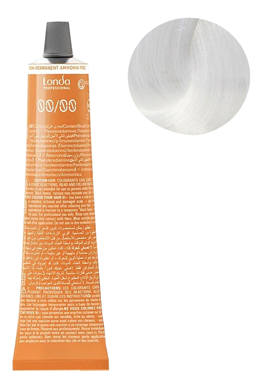 Купить Крем-краска для интенсивного тонирования волос Ammonia Free 60мл: 0/00 Чистый тон, Londa Professional