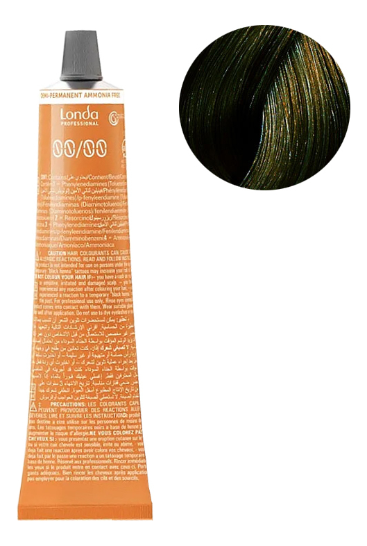 Крем-краска для интенсивного тонирования волос Ammonia Free 60мл: 5/71 Светлый шатен коричнево-пепельный