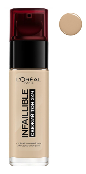 

Тональный крем для лица Infaillible 24H Stay Fresh Foundation 30мл (дозатор-помпа): 120 Ваниль, Тональный крем для лица Infaillible 24H Stay Fresh Foundation 30мл (дозатор-помпа)