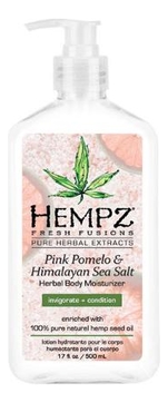 Увлажняющее молочко для тела Pink Pomelo & Himalayan Sea Salt Herbal Body Moisturizer 500мл