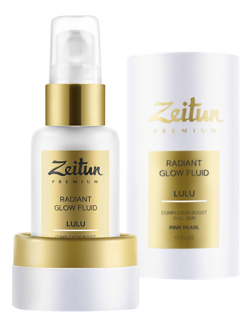 

Дневной флюид для лица Розовое сияние Premium Lulu Radiant Glow Fluid 50мл