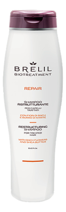 Купить Шампунь для восстановления волос Bio Treatment Repair Shampoo: Шампунь 250мл, Brelil Professional
