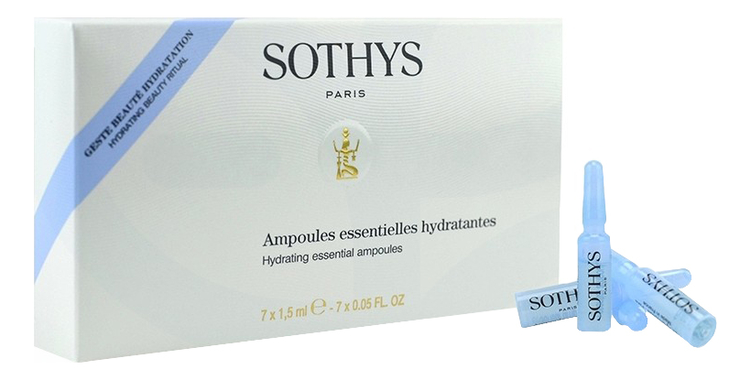 

Ампульный концентрат для глубокого увлажнения кожи Hydrating Essential Ampoules 7*1,5мл