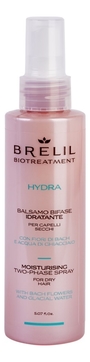 Двухфазный увлажняющий спрей для волос Bio Treatment Hydra 150мл