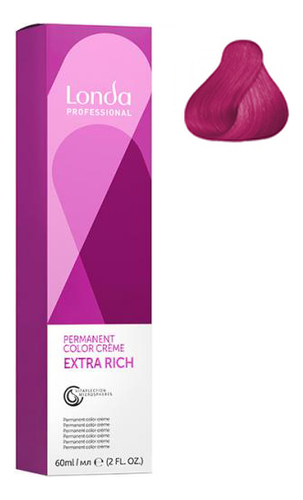 Стойкая крем-краска для волос Permanent Color Creme Extra Rich 60мл: 0/65 Фиолетово-красный микстон