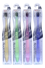 DENTAL CARE Зубная щетка с древесным углем Nano Charcoal Toothbrush (в ассортименте с прозрачной ручкой)