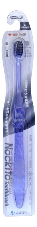 

Зубная щетка с древесным углем Nano Charcoal Toothbrush (в ассортименте с прозрачной ручкой)