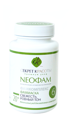 

Фаммаска для лица Свежесть Премиум уход No 6 Neo Фам 50г