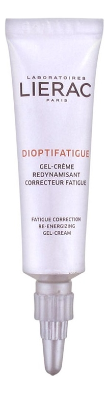 Гель-крем тонизирующий для коррекции признаков усталости Dioptifatigue Gel-Creme Redynamisant Correcteur Fatigue 15мл лиерак диоптифатиг гель крем тонизирующий коррекция признаков усталости фл 15мл