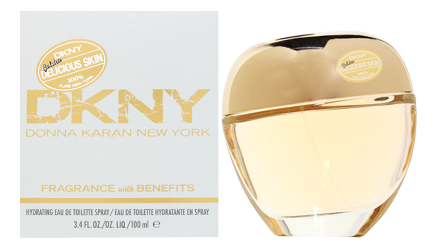 

DKNY Golden Delicious Skin Eau De Toilette: туалетная вода 100мл тестер, DKNY Golden Delicious Skin Eau De Toilette