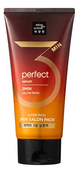 Купить Восстанавливающая маска для волос Perfect Serum 3min Salon Mask Pack 300мл, Mise En Scene