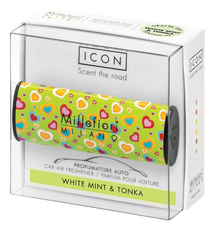

Ароматизатор для автомобиля Белая мята и тонка Icon White Mint & Tonka