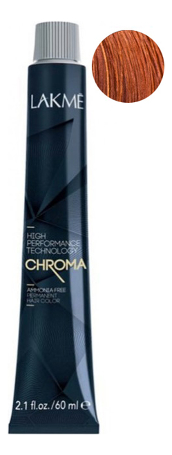 

Безаммиачная крем-краска для волос Chroma Ammonia Free Permanent Hair Color 60мл: 6-44 Темный блондин медный яркий, Безаммиачная крем-краска для волос Chroma Ammonia Free Permanent Hair Color 60мл