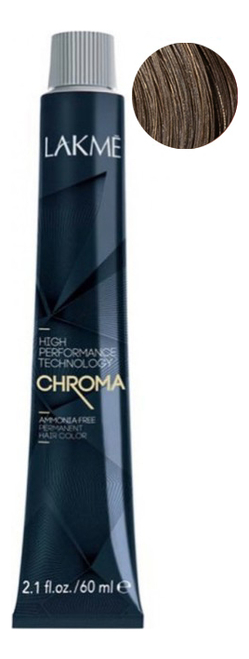 

Безаммиачная крем-краска для волос Chroma Ammonia Free Permanent Hair Color 60мл: 7-17 Средний холодный пепельный блондин, Безаммиачная крем-краска для волос Chroma Ammonia Free Permanent Hair Color 60мл