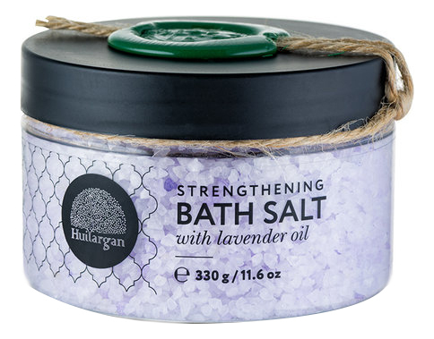 Соль для ванн с маслом лаванды Strengthening Bath Salt With Lavender Oil 330г