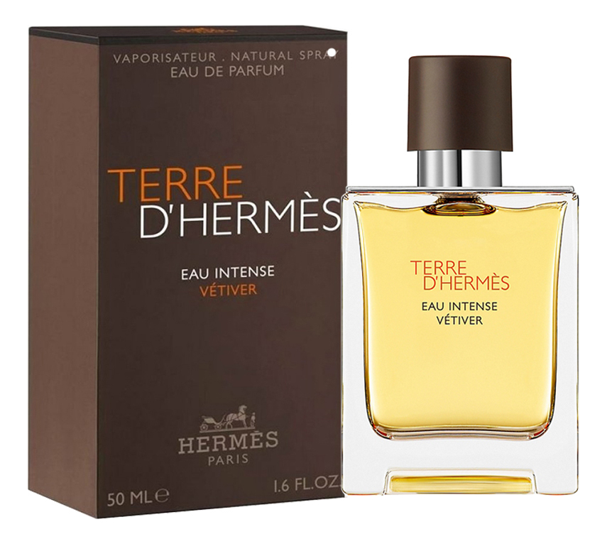 

Terre D'Hermes Eau Intense Vetiver: парфюмерная вода 50мл, Terre D'Hermes Eau Intense Vetiver