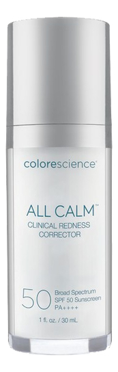 Праймер-корректор покраснений на лице All Calm Clinical Redness Corrector SPF50 30мл