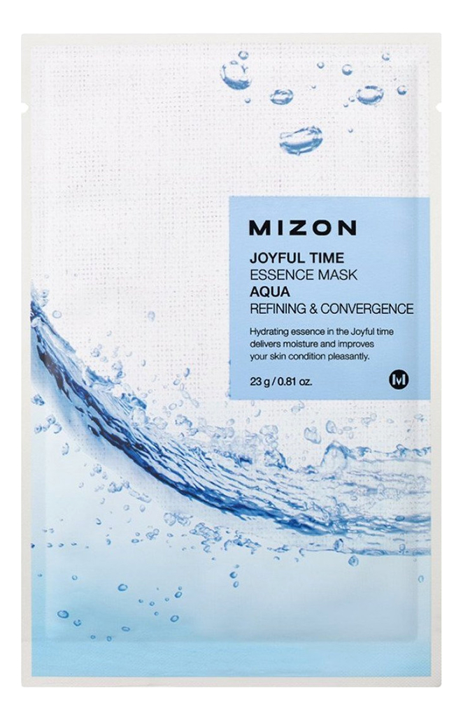 

Тканевая маска для лица с морской водой Joyful Time Essence Mask Aqua 23мл