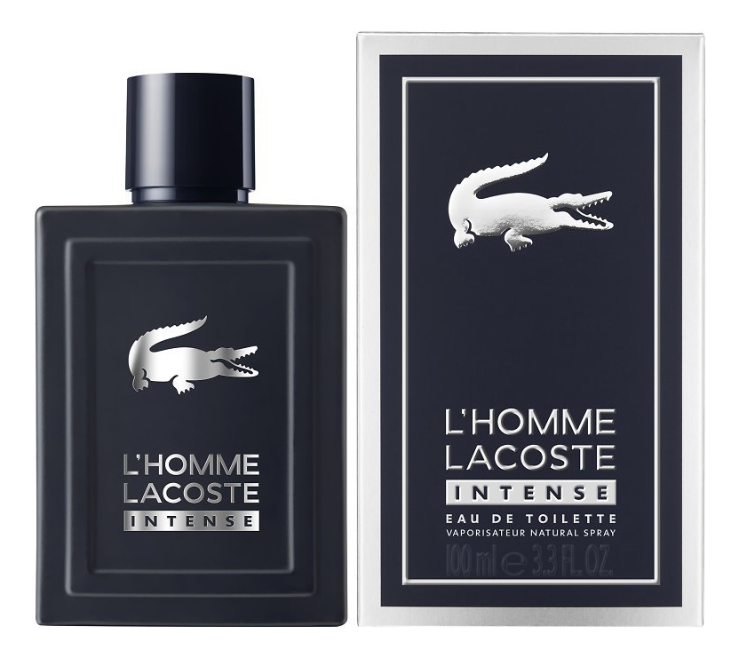L'Homme Lacoste Intense: туалетная вода 100мл lacoste eau de lacoste l 12 12 noir – intense 50