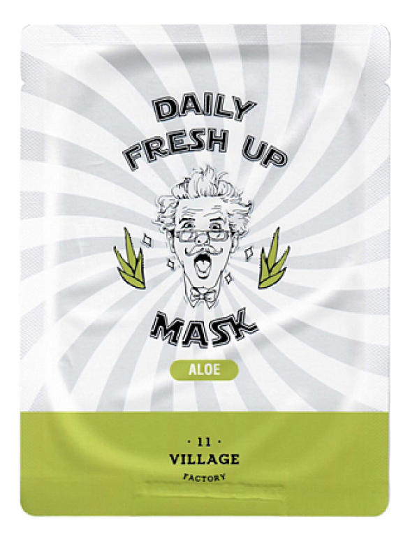 Тканевая маска с экстрактом алоэ вера Daily Fresh Up Mask Aloe 20г