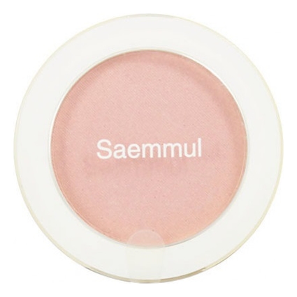 

Однотонные румяна Saemmul Single Blusher 5г: PK05 Yogurt Pink, Однотонные румяна Saemmul Single Blusher 5г