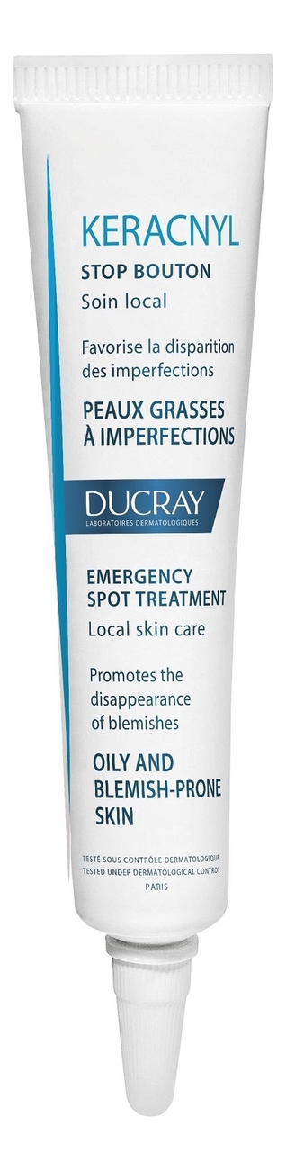 

Корректор для жирной кожи склонной к акне Keracnyl Topical Emergency Spot Treatment 10мл