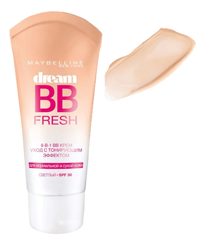 

BB крем для лица Dream Fresh 30мл: Светлый, BB крем для лица Dream Fresh 30мл