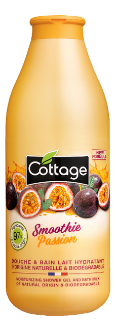 

Гель-пена для ванны и душа Energizing Shower Gel And Bath Milk With Smoothie Passion Fruit Extracts 750мл