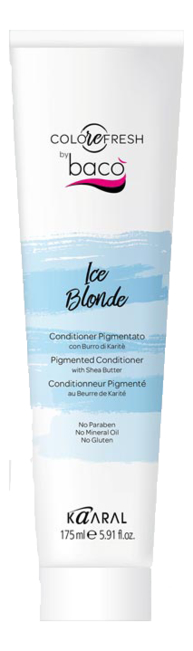 

Оттеночный кондиционер для волос Colorefresh 175мл: Ice Blonde (с маслом карите), Оттеночный кондиционер для волос Colorefresh 175мл