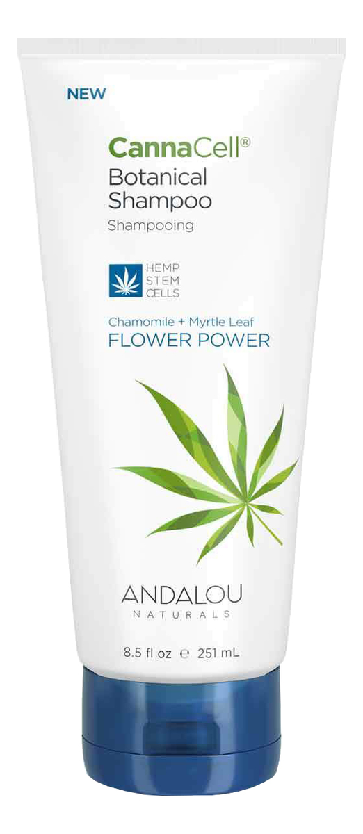 Шампунь для волос с экстрактом ромашки Canna Cell Botanical Shampoo Flower Power 251мл