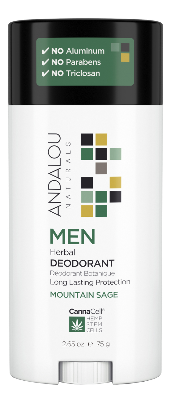 Дезодорант для тела Canna Cell Men Deodorant Mountain Sage 75г (горный шалфей) от Randewoo