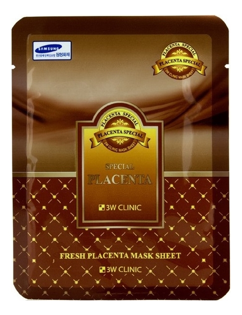 

Тканевая маска для лица с экстрактом плаценты Fresh Placenta Mask Sheet: Маска 23г, Тканевая маска для лица с экстрактом плаценты Fresh Placenta Mask Sheet