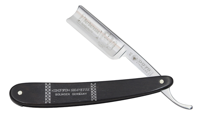 Опасная бритва Барбаросса 45581 (ручка эбеновое дерево)