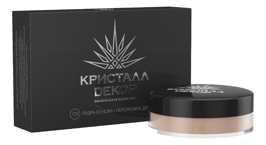 

Тональная пудра-основа для макияжа лица Кристалл Dекор 10г: Персиковое дерево (новый дизайн), Тональная пудра-основа для макияжа лица Кристалл Dекор 10г