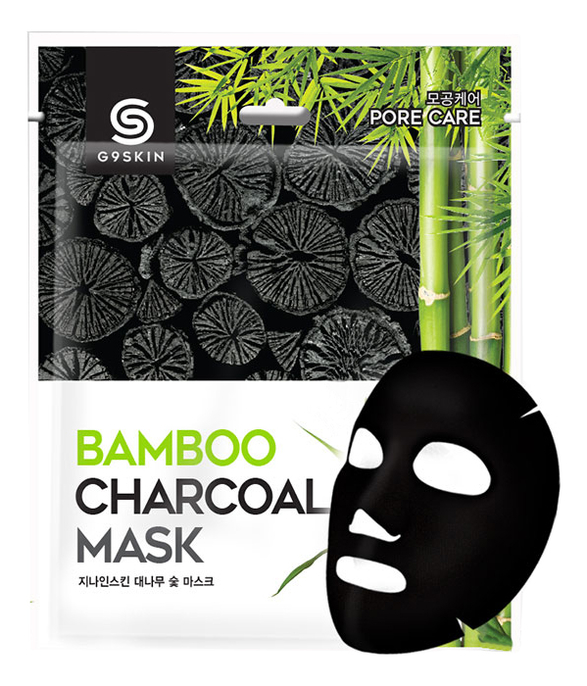 

Маска для лица тканевая с бамбуковым углем G9 Skin Bamboo Charcoal Mask 25мл