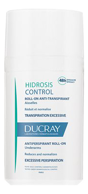 

Шариковый дезодорант-антиперспирант против избыточного потоотделения Hidrosis Control Roll-On Antiperspirant 40мл