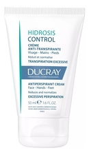 Ducray Антиперспирантный крем для рук и ног Hidrosis Control Antiperspirant Hand Cream Feet 50мл
