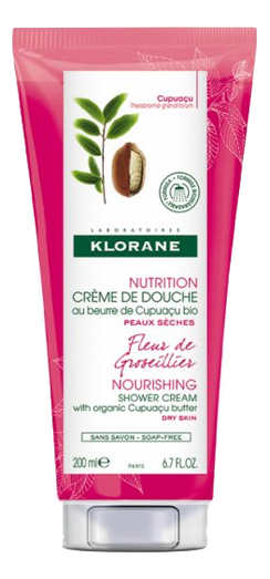 

Крем для душа Nutrition Creme Douche Fleur de Groseillier 200мл (красная смородина)