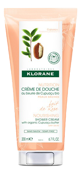 

Крем для душа Nutrition Creme Douche Lait de Rose 200мл (роза)