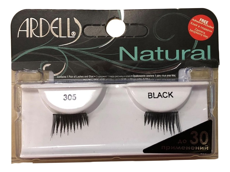 

Накладные ресницы Natural Lashes: No 305, Накладные ресницы Natural Lashes