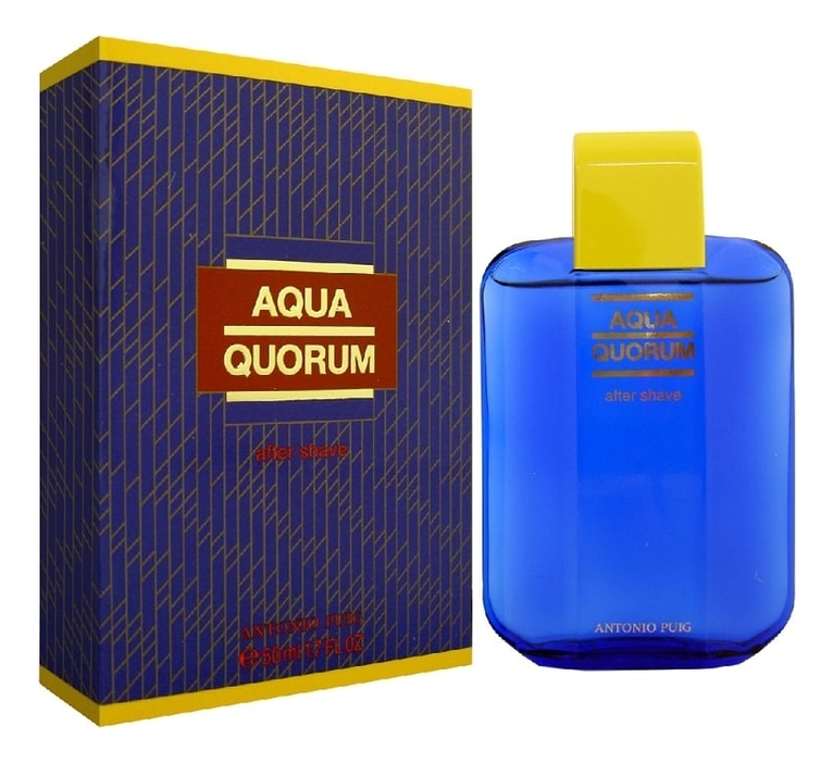 

Antonio Puig Aqua Quorum: лосьон после бритья 100мл, Antonio Puig Aqua Quorum