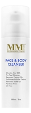 Mene & Moy System Очищающий гель-пилинг для лица и тела с гликолевой кислотой Face & Body Cleanser Gel 20%