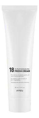 

Крем для молодой кожи лица 18 Fresh Cream For Oily & Combination Skin 85мл