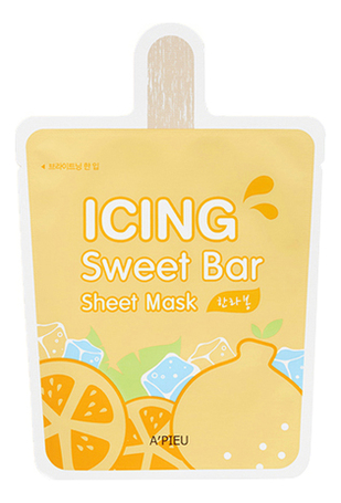 

Тканевая маска для лица с экстрактом мандарина Icing Sweet Bar Hanrabong Sheet Mask 21г