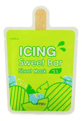 

Тканевая маска для лица с экстрактом дыни Icing Sweet Bar Melon Sheet Mask 21г