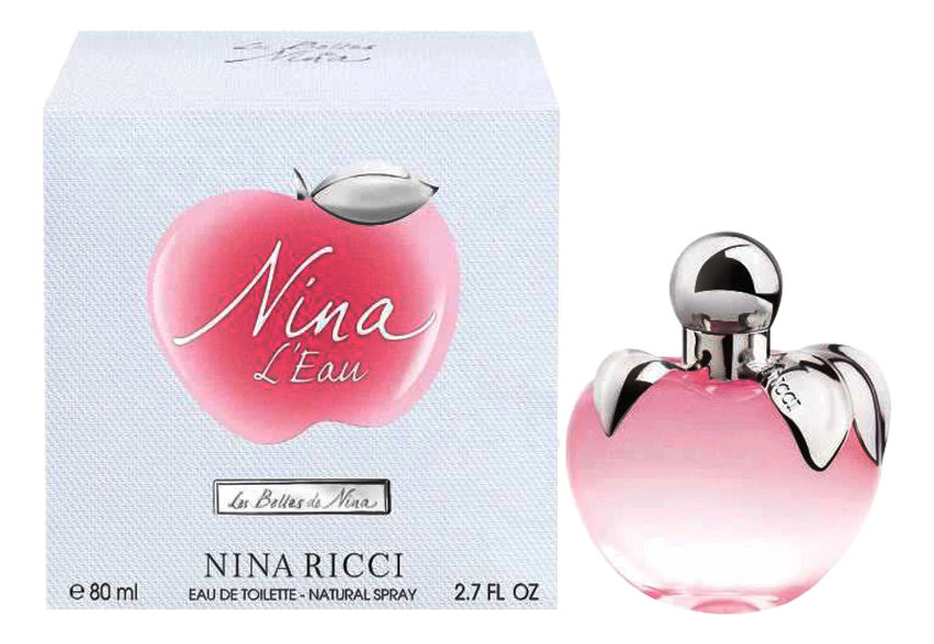

Nina L'Eau Les Belles De Nina: туалетная вода 80мл, Nina L'Eau Les Belles De Nina